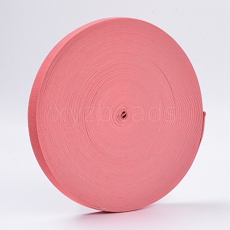 Colored Flat Elastic Rubber Band EC-WH0002-24-1