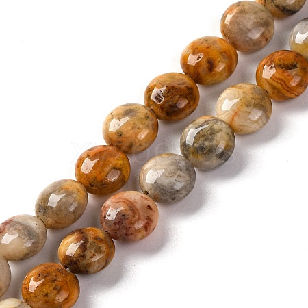 Natural Crazy Agate Beads Strands G-T047-A02-03-1