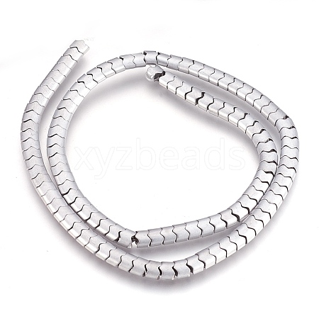 Electroplate Non-magnetic Synthetic Hematite Bead Strands G-I208-17F-A-1