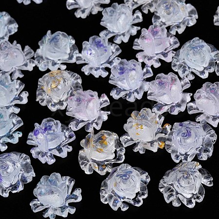 Transparent Resin Cabochons CRES-N030-025-B-1