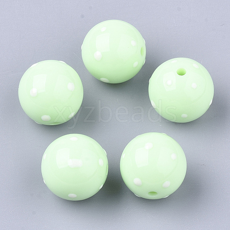 Acrylic Beads SACR-T345-02C-17-1
