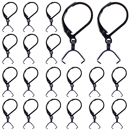 40Pcs 304 Stainless Steel Leverback Earring Findings STAS-SC0009-31EB-1