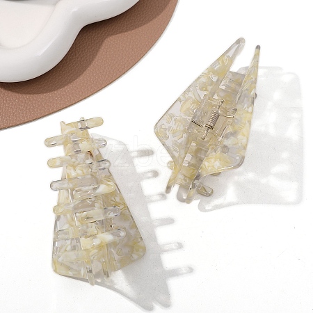 Cellulose Acetate Claw Hair Clips PW-WG1F4CD-01-1