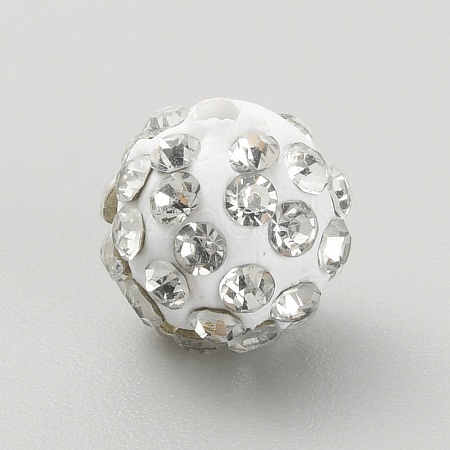 Rhinestone Pave Disco Ball Beads RB-TAC0002-02A-01-1