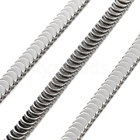 Tarnish Resistant Vacuum Plating 304 Stainless Steel Herringbone Chains CHS-H026-14P-1