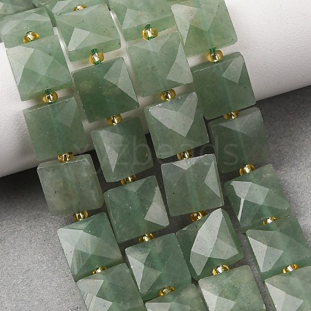 Natural Green Aventurine Beads Strands G-F839-A10-01-1