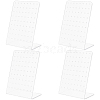 4Pcs Acrylic Earring Displays EDIS-SP0001-04C-6