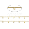 Handmade Brass Curb Chains CHC-E020-06G-1