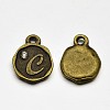 Antique Bronze Plated Alloy Rhinestone Charms LS-ALRI-J152-C-NF-1