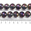 Electroplate Glass Bead Strands EGLA-J140-FR01-16mm-2