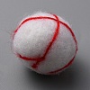 Wool Felt Craft Bloodshot Eyeballs FIND-WH0155-007A-2