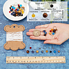 SUNNYCLUE DIY Gemstone Chakra Bracelet Making Kit DIY-SC0020-11B-3