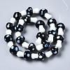 Mushroom Handmade Lampwork Beads Strands LAMP-R116-11-4