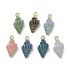 Spray Painted Alloy Pendants AL-CBAE84A-08A-1