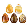 Natural Striped Agate/Banded Agate Pendants G-S205-01B-1
