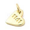 Brass Pendants KK-I364-01G-02-2