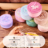 Segment Dyed Knitting Yarn DIY-TAC0033-03A-5
