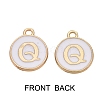 Golden Plated Alloy Charms ENAM-SZ0001-25A-Q-1