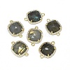 Natural Labradorite Links connectors G-L514-019G-1