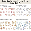 4Sets 4 Styles Paper Scrapbooking DIY-GF0011-36-2