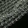 Glass Beads Strands EGLA-E010-8x12mm-09-2