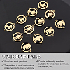 12Pcs 3 Style PVD Vacuum Plating 201 Stainless Steel Links STAS-UN0031-45-4