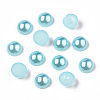 ABS Plastic Imitation Pearl Cabochons SACR-S738-8mm-Z19-2