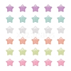 200Pcs Luminous Acrylic Beads TACR-YW0001-24-1