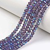Electroplate Glass Beads Strands LS-EGLA-A034-T4mm-L13-1