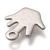 201 Stainless Steel Charms STAS-C017-04P-3