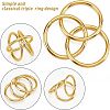 Iron Napkin Rings AJEW-FG0001-65-4