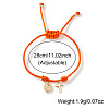 Adjustable Brass Religion Cross Virgin Charm Nylon Cord Braided Bracelets GY3057-1-2