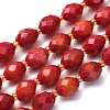 Natural White Jade Beads Strands G-D305-B01-01L-2