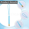 45Pcs 9 Colors Polyester Cord Mobile Straps FIND-GF0006-44-5