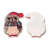 Christmas Themed Acrylic Cabochons MACR-P021-C04-2