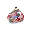 Rabbit Printed Cloth Kiss Lock Wallets PW-WGC95F8-06-1