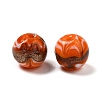 Handmade Gold Sand Lampwork Beads LAMP-N028-001G-3