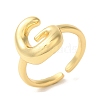 Brass Open Cuff Rings RJEW-U008-06G-G-1