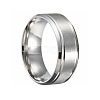 201 Stainless Steel Finger Rings for Men WG1765E-27-2