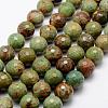 Natural Green Opal Beads Strands G-K209-05A-12mm-1