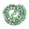Handmade Foil Lampwork Beads LAMP-T021-31E-2