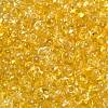 6/0 Spray Paint Glass Seed Beads SEED-H003-11A-2