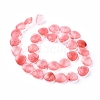Watermelon Stone Beads Strands G-G821-08A-2