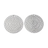 Non-Tarnish 304 Stainless Steel Pendants STAS-C066-06P-2
