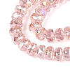 Electroplate Glass Beads Strands EGLA-T021-20J-3