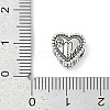 925 Sterling Silver European Beads STER-R005-02AS-06-3