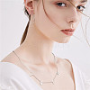SHEGRACE Stainless Steel Pendant Necklaces JN1004A-2