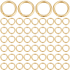 Beebeecraft 300Pcs 304 Stainless Steel Open Jump Rings STAS-BBC0004-54-1