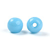 Opaque Solid Color Glass Beads GLAA-N007-4mm-A02-2