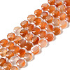 Natural Flower Agate Bead Strands G-NH0013-A01-01-2
